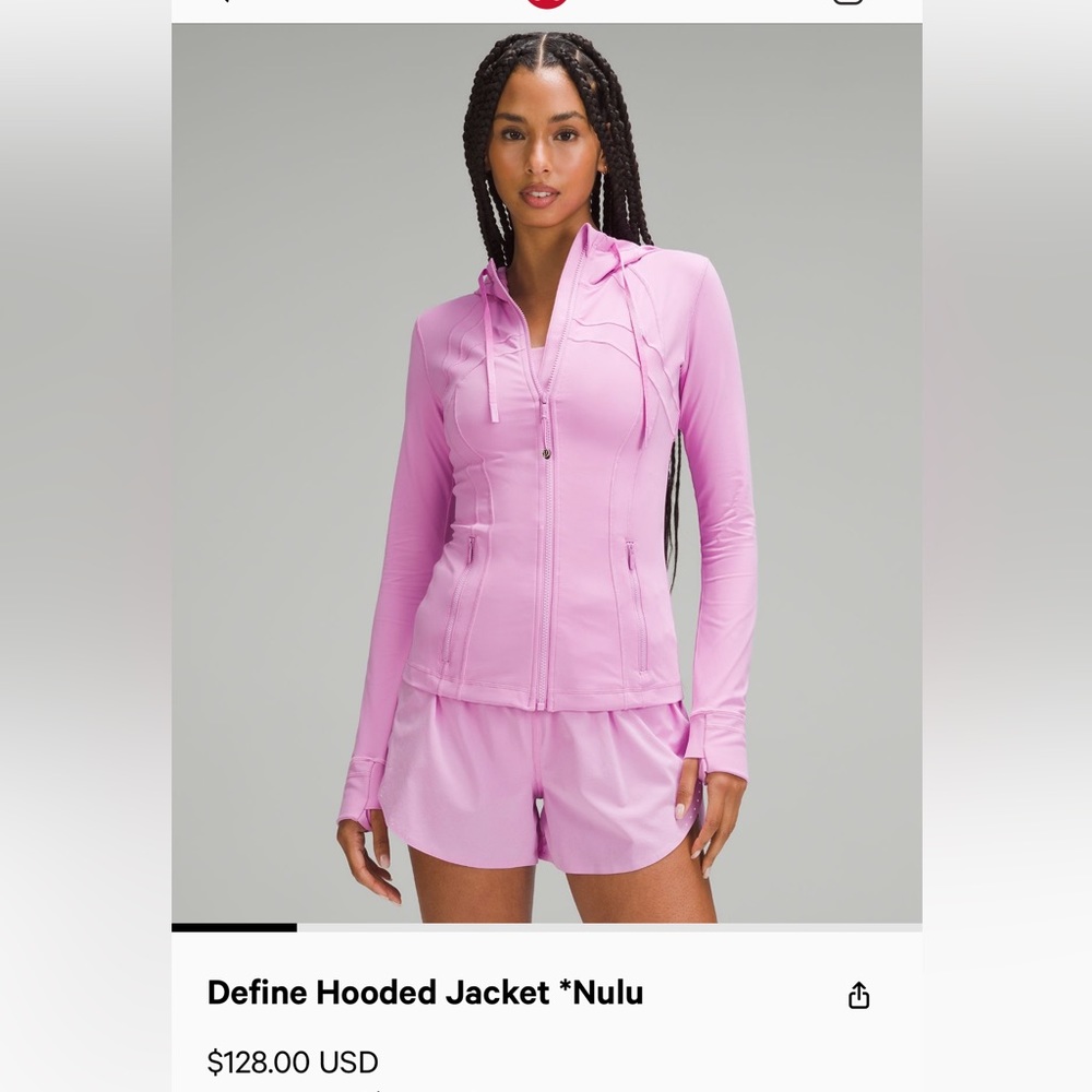 Lululemon Define Jacket Hooded